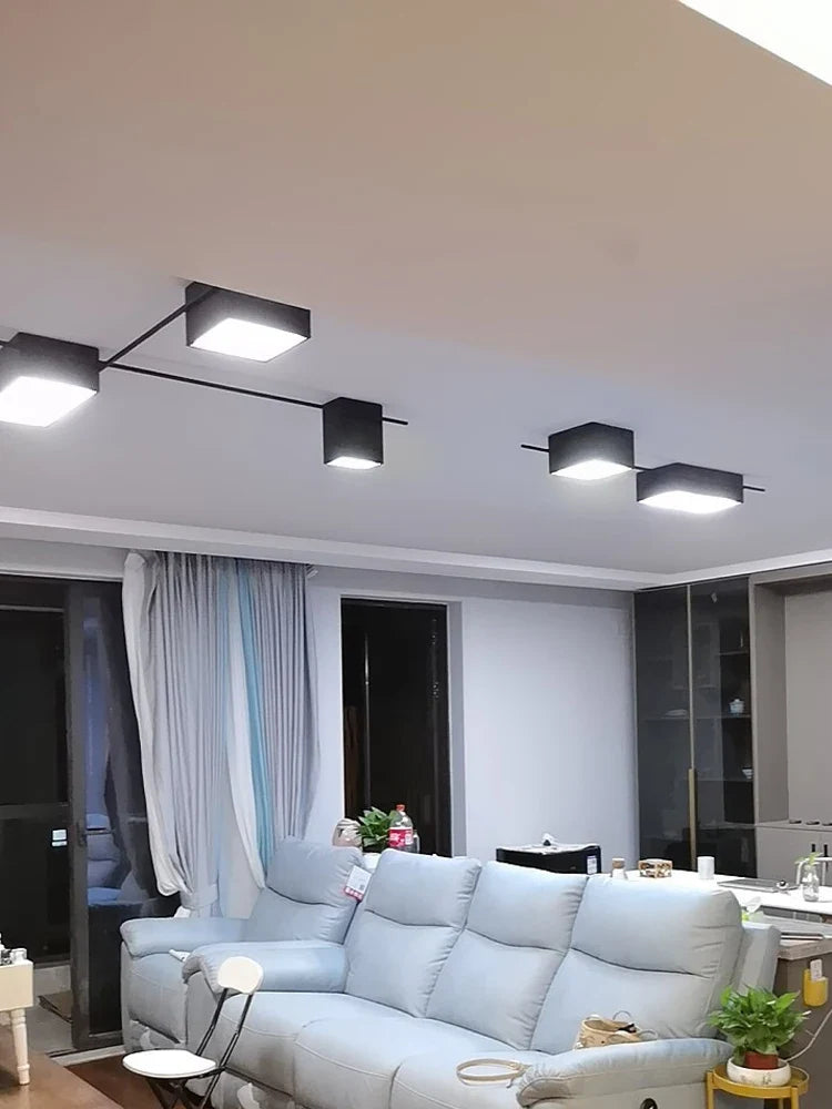 Afralia™ LED Ceiling Lights Minimalist Modern Living Room Dining Bedroom Lamps