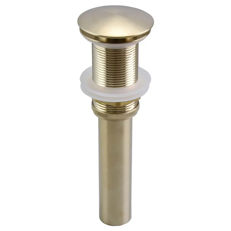 Afralia™ Brushed Gold Pop-Up Drain Stopper for Bathroom Sink Vessel Vanity