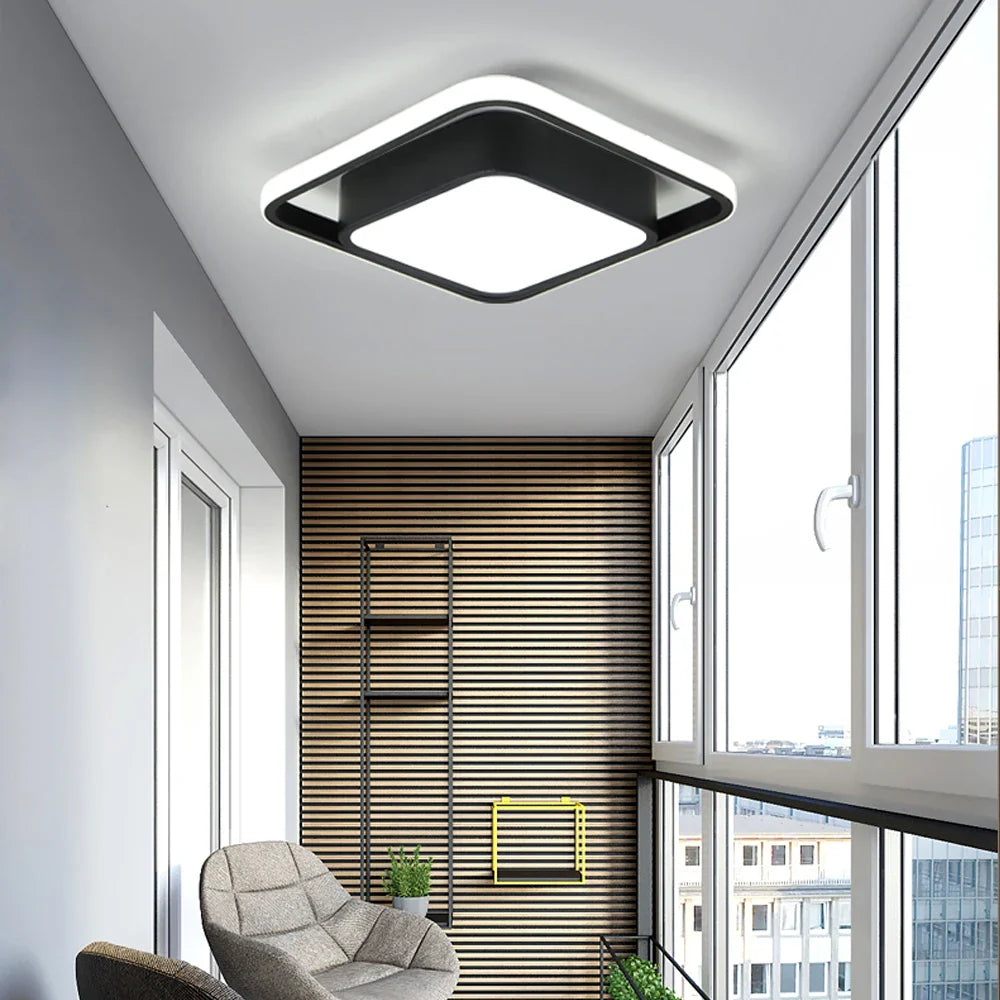 Afralia™ LED Ceiling Chandelier: Modern Indoor Lighting for Home Bedroom Kitchen Living Room