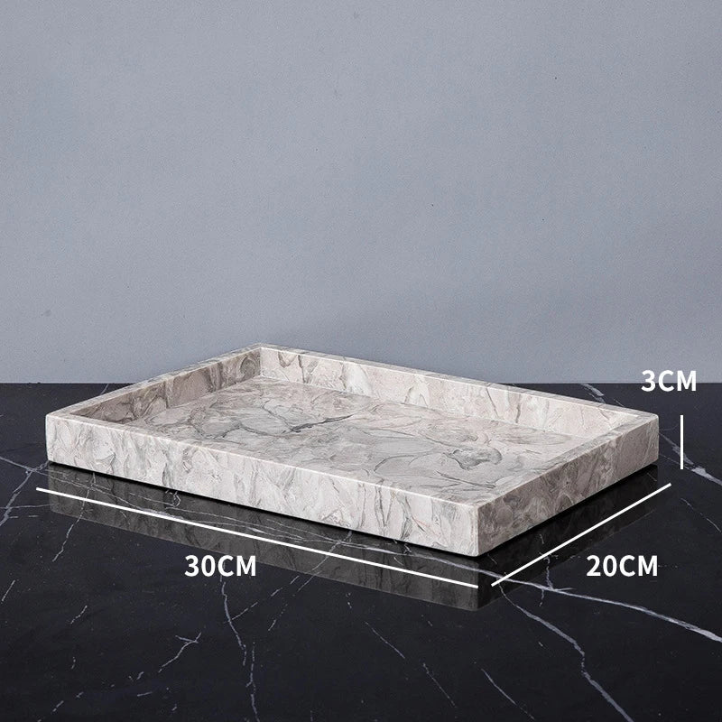 Afralia™ Marble Bathroom Accessories Set: Soap Dispenser, Toothbrush Holder, Cup, Soap Dish, Cotton Swab Can