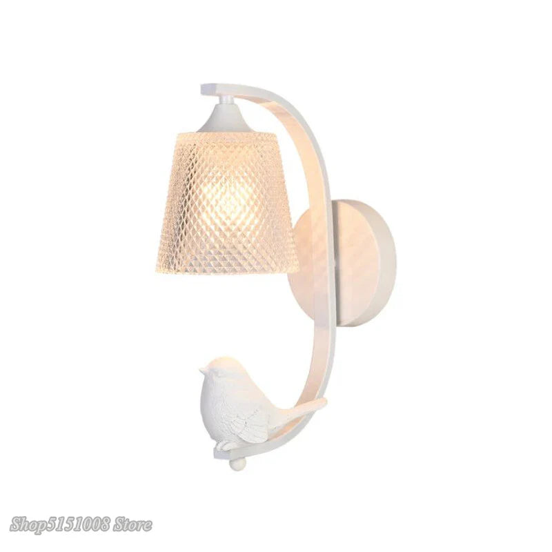 Afralia™ Nordic Bird LED Wall Lamp Modern Bedroom Living Room Sconce Wall Light Fixtures