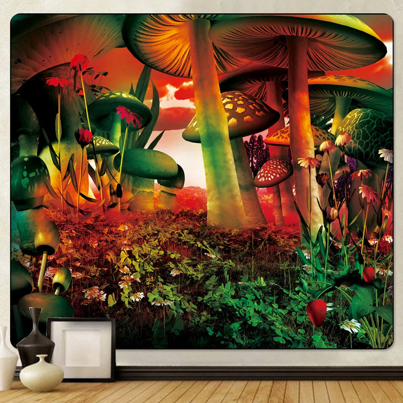 Afralia™ Christmas Window Tapestry | Psychedelic Hippie Bedroom Wall Decoration