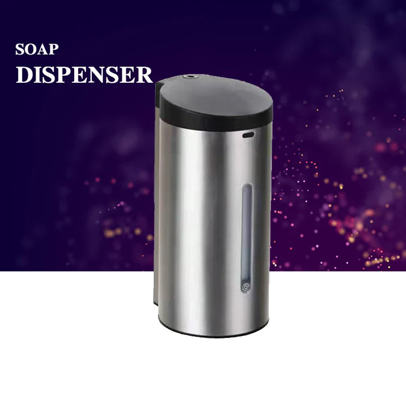 Afralia™ Touch-Free Soap Dispenser: Automatic Sensor Liquid Dispenser for Kitchen & Bathroom