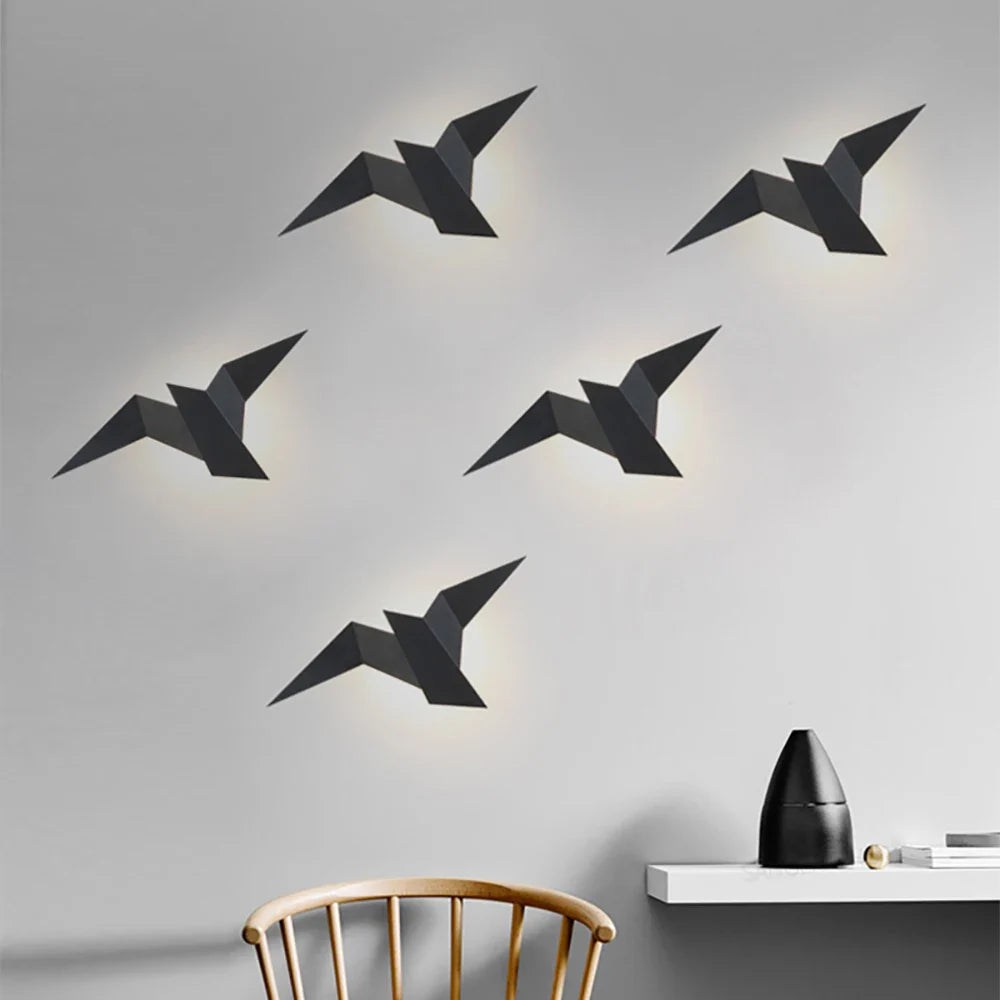 Afralia™ Nordic LED Wall Lamps: Modern Indoor Lighting for Home, Stairs, Bedroom & Bedside