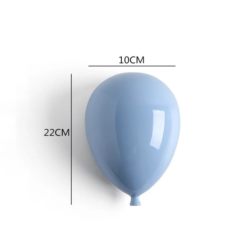 Afralia™ Cartoon Balloon Wall Hanging Decoration for Modern Home and Children's Room
