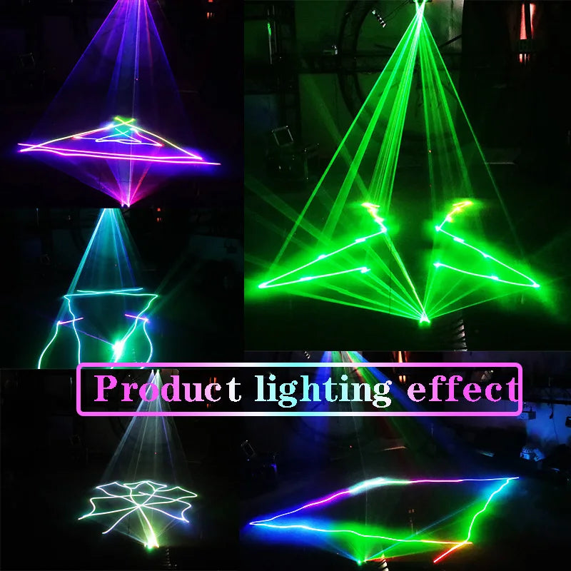 Afralia™ Beam Stroboscope Laser Music Light Effect Projector for Home Party