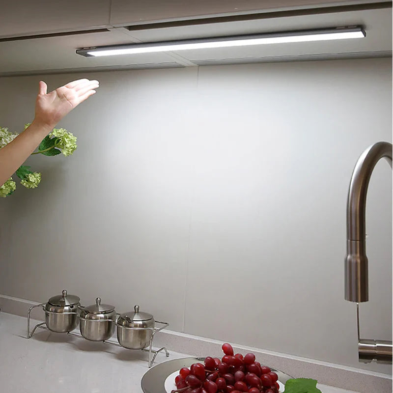 Afralia™ LED Kitchen Cabinet Light - Hand Sweep Sensor, High Brightness