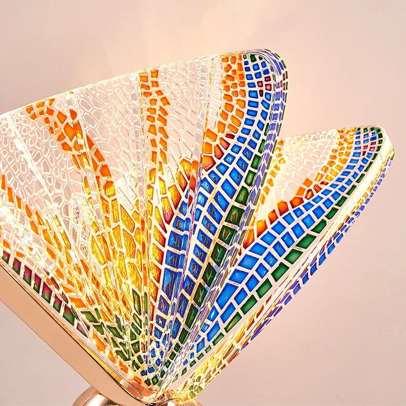 Afralia™ Butterfly LED Floor Lamp Indoor Living Room Acrylic Standing Lighting Home Bedroom Art