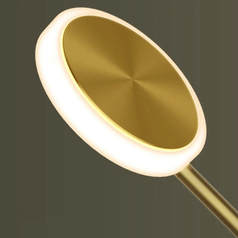 Afralia™ Modern Gold LED Wall Light Sconce for Home Decor
