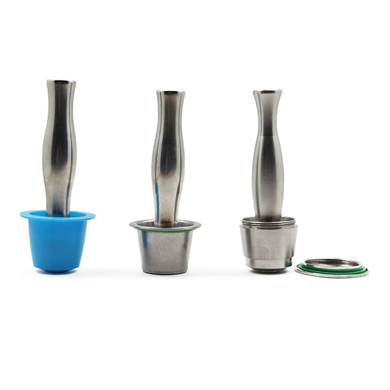 Afralia™ Stainless Steel Coffee Tamper For Nespresso Capsules