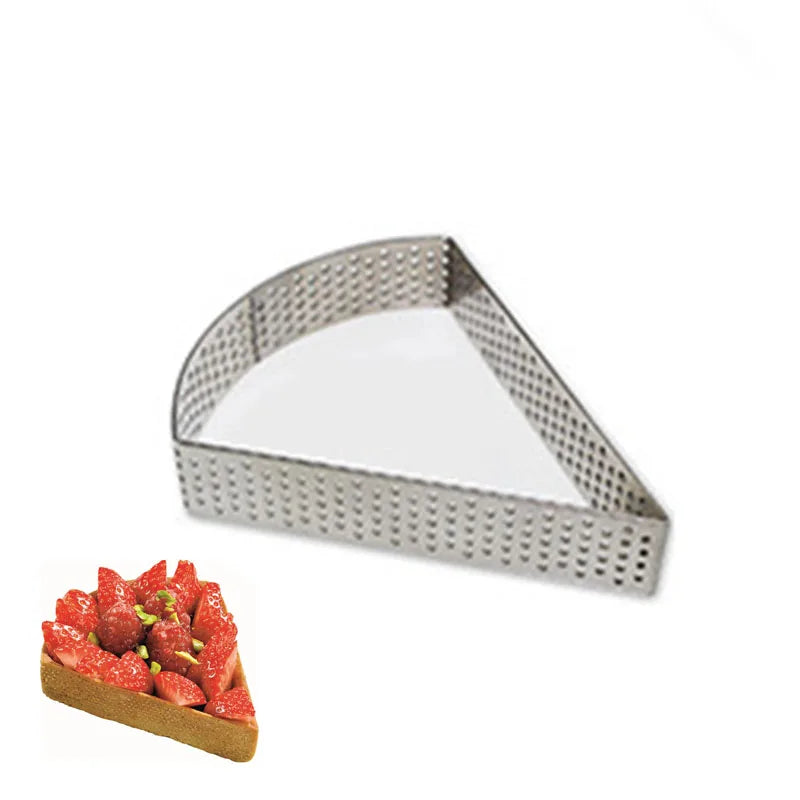 Afralia™ Stainless Steel Pie Cake Cookie Mould for DIY Pastry Pizza Decoration