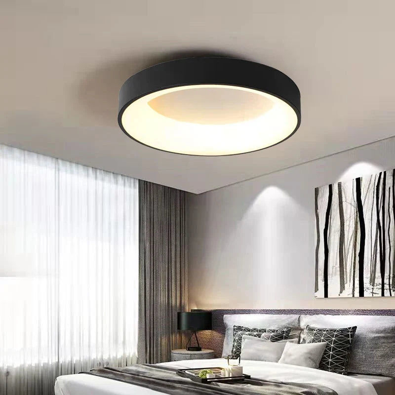Afralia™ Round LED Ceiling Lights for Home Decor, Bedroom, Kitchen, Living Room, Dining, Hotel