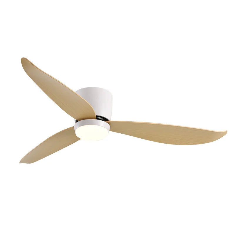 Afralia™ Modern Led Ceiling Fan with Remote Control for Bedroom, 220V