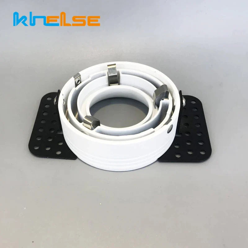 Afralia™ LED Round Recessed Ceiling Mount Downlight - MR16/GU10 Lamp Socket Holder Fixture