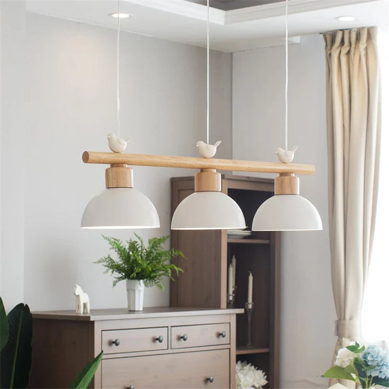 Afralia™ Bird Light Pendant: Nordic Design LED Lamp for Living & Dining Room