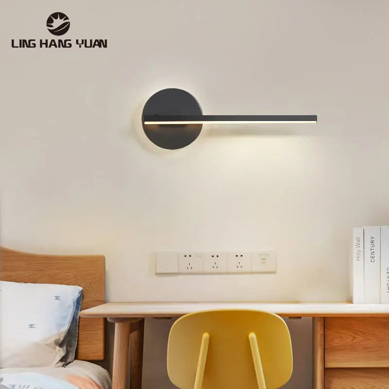 Afralia™ LED Wall Sconce Light | Modern Bedside Living Room Lamp