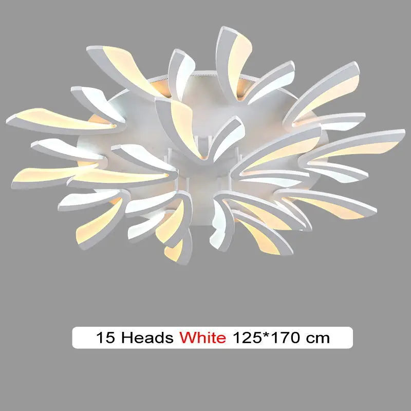 Afralia™ Modern LED Branch Chandelier for Dining Living Study Room Lighting Fixtures