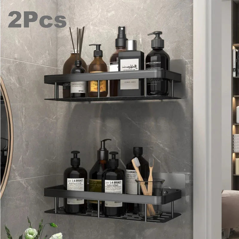 Afralia™ Shower Caddy Corner Shelf Organize Bathroom Accessories Set