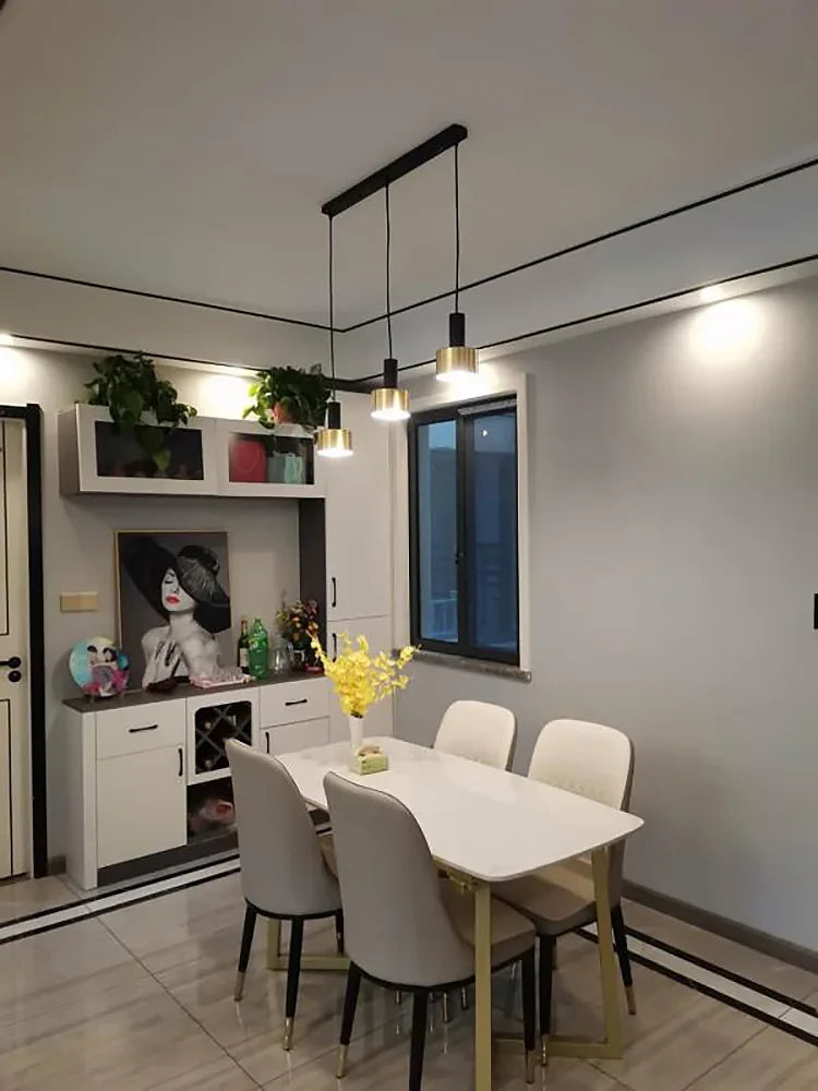 Afralia™ Minimalist Nordic Chandelier for Dining Room & Living Room Tables