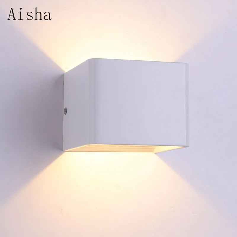 Afralia™ Modern LED Wall Lamp for Stylish Interior Lighting