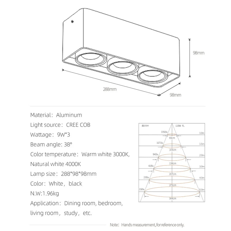 Afralia™ Luxury Ceiling Lights: LED Downlight, Anti-glare, Flicker-free, Modern Surface Light for Home, Bedroom and Living Room