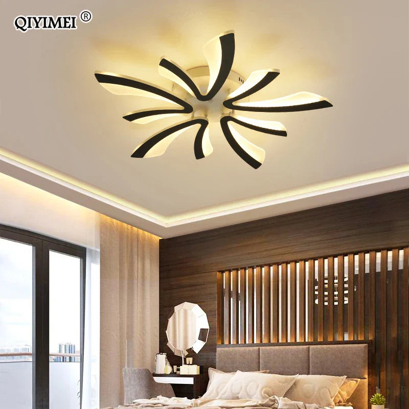 Afralia™ LED Ceiling Lights Modern Acrylic Luminaria Lampada for Home Indoor Lighting