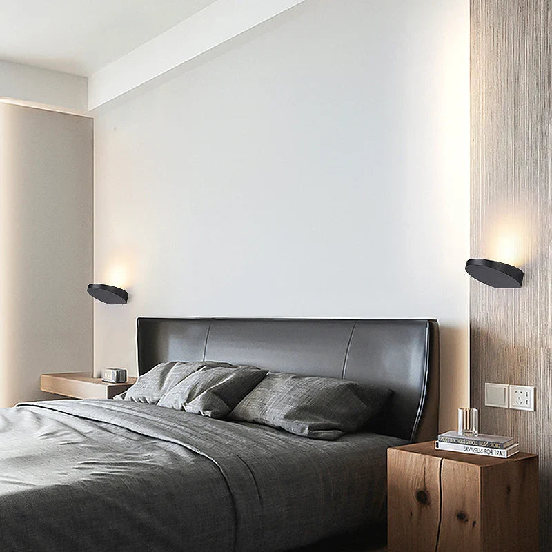 Afralia™ Nordic Bedroom Wall Lamp: Modern Style for Living Room, Hallway & Stairwell