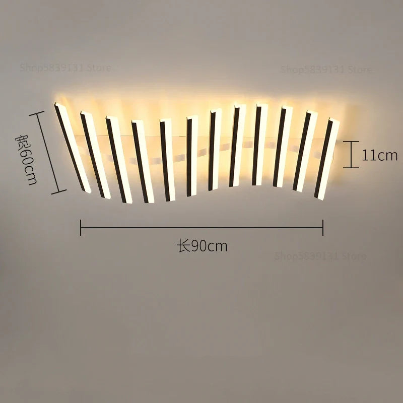 Afralia™ Modern LED Ceiling Lights for Living Room Kitchen Bedroom Beauty Decor, Nordic Design