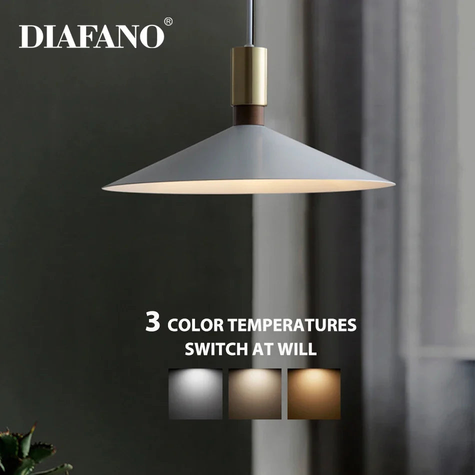 Afralia™ Dimming Pendant Light: Modern Nordic Hanging Lamp for Restaurant and Living Room
