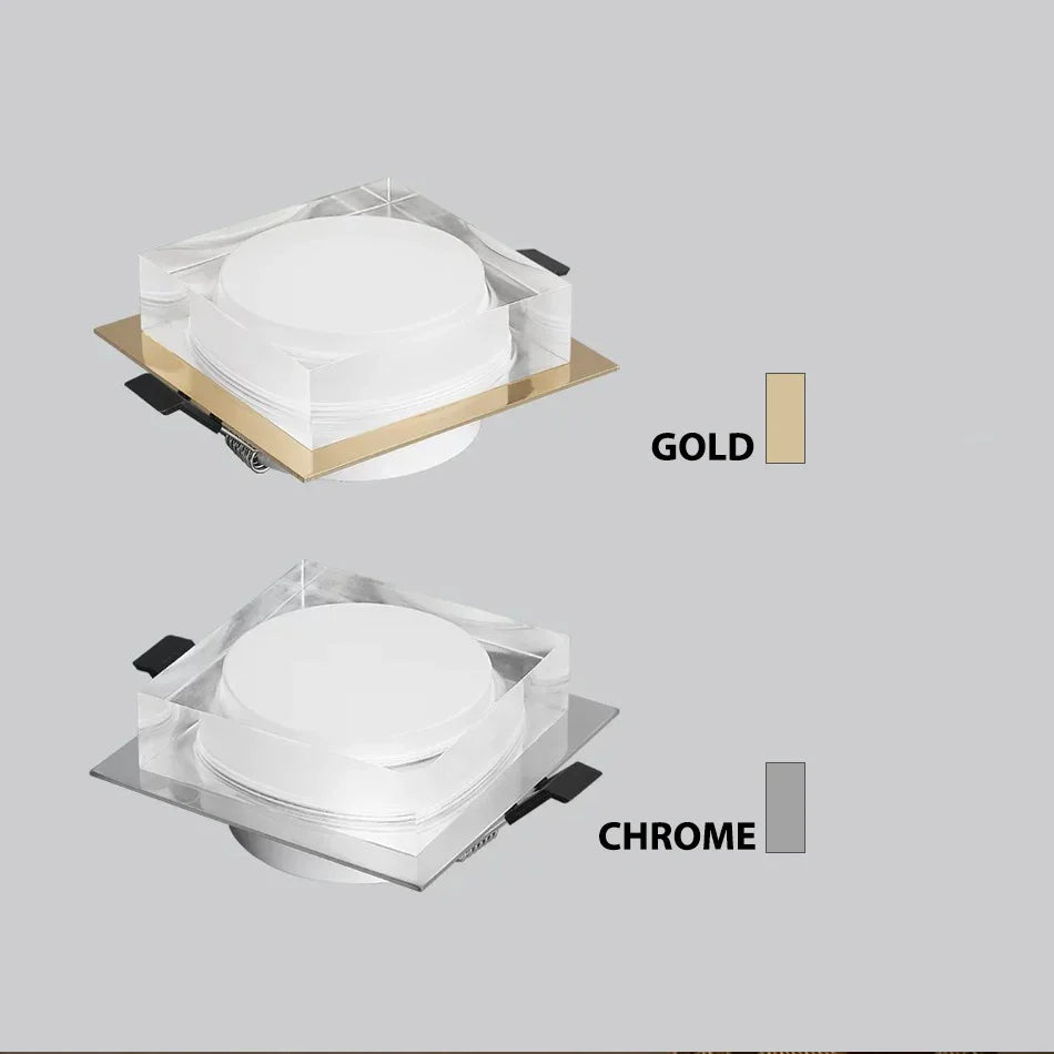 Afralia™ Crystal Dimmable LED Spot Light for Stylish Home Décor