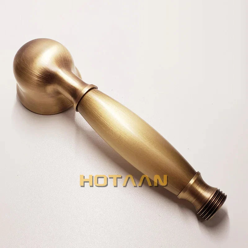 Afralia™ Brass Antique Handheld Shower Head - Luxury Bathroom Accessory