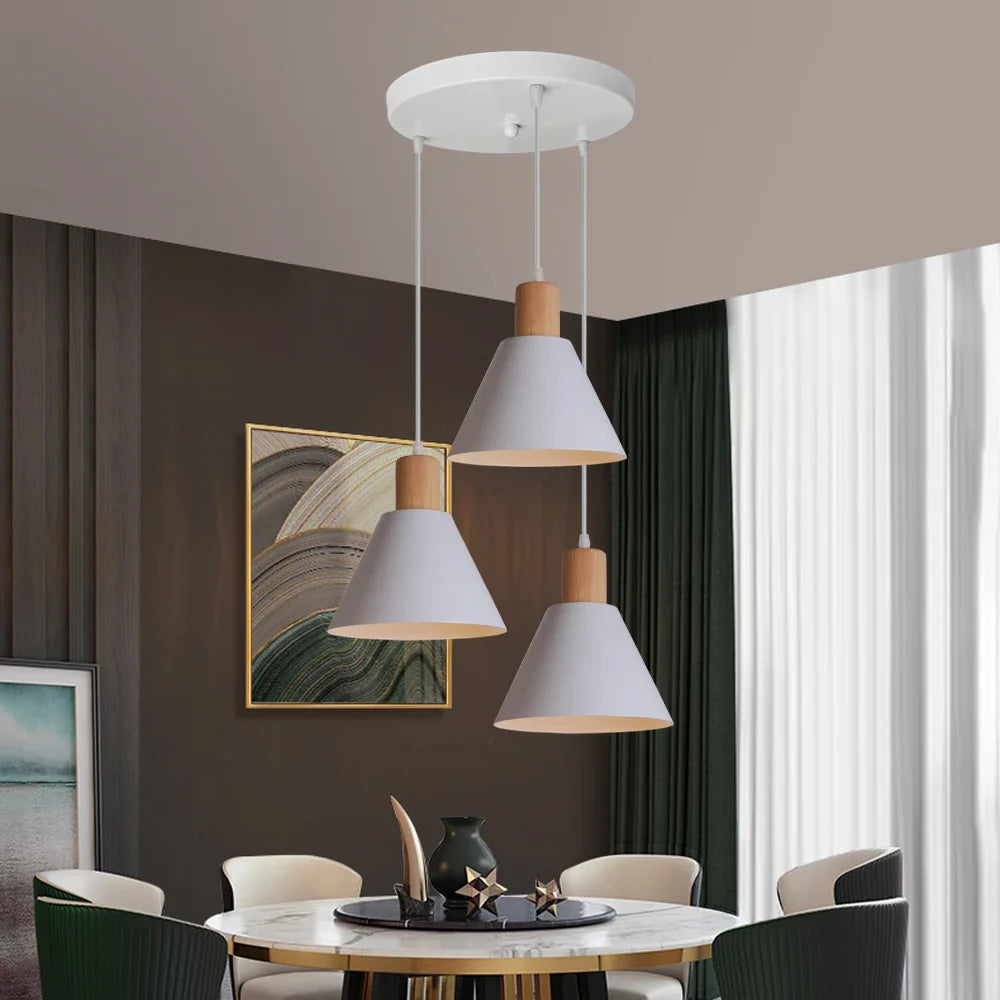 Afralia™ Modern Nordic Pendant Lights LED Hanging Lamp for Home Industrial Decor