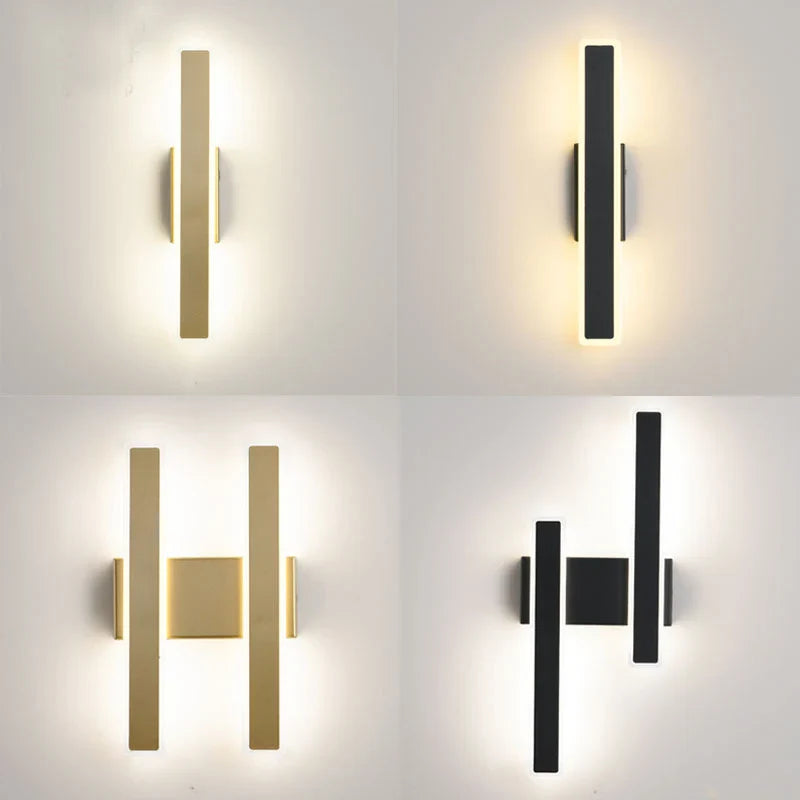 Afralia™ Nordic Minimalist Wall Lamps for Living Room, Bedroom, and Aisle Lighting