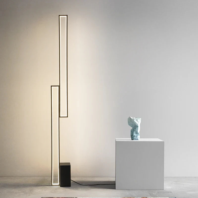 Afralia™ Nordic Minimalist LED Floor Lamp for Living Room Home Decor