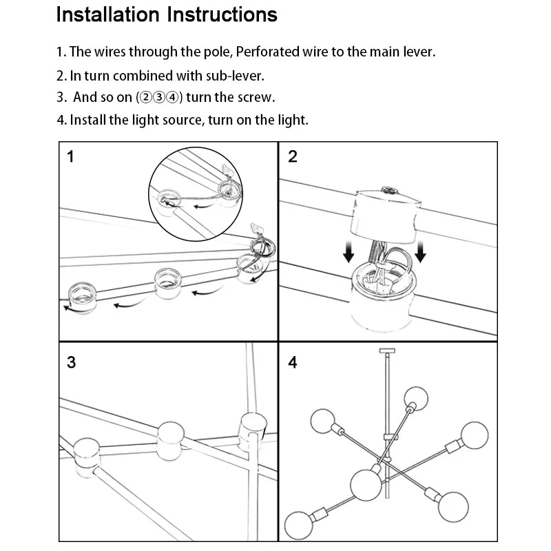 Afralia™ Nordic Pendant Light: Modern Art Decoration Hanging Lamp, E27 LED, Indoor Ceiling, Home Decor