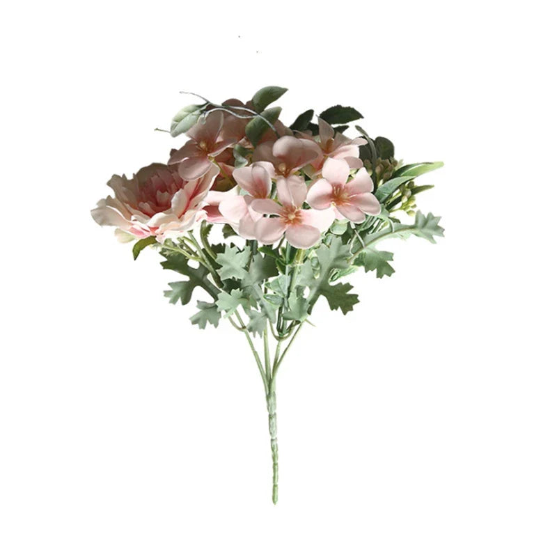 Afralia™ Peony Orchid Bouquet: Artificial Flowers for Home Decor, Wedding DIY, Vases