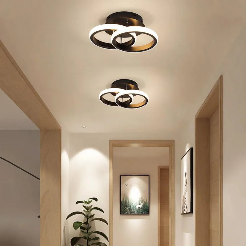 Afralia™ LED Ceiling Light: Modern Minimalist Nordic Home Chandelier Lighting for Living Room