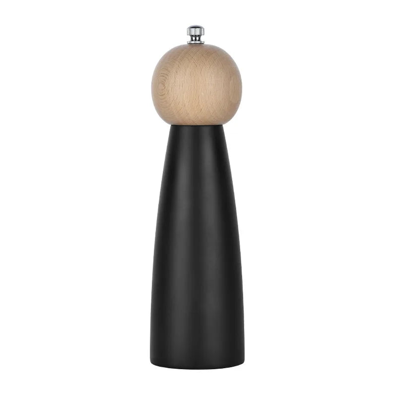 Afralia™ Wooden Pepper Mill Ceramic Core Spice Grinder