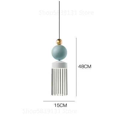 Afralia™ Modern Art Nordic Pendant Lights for Living Room Decor & Restaurant Lighting