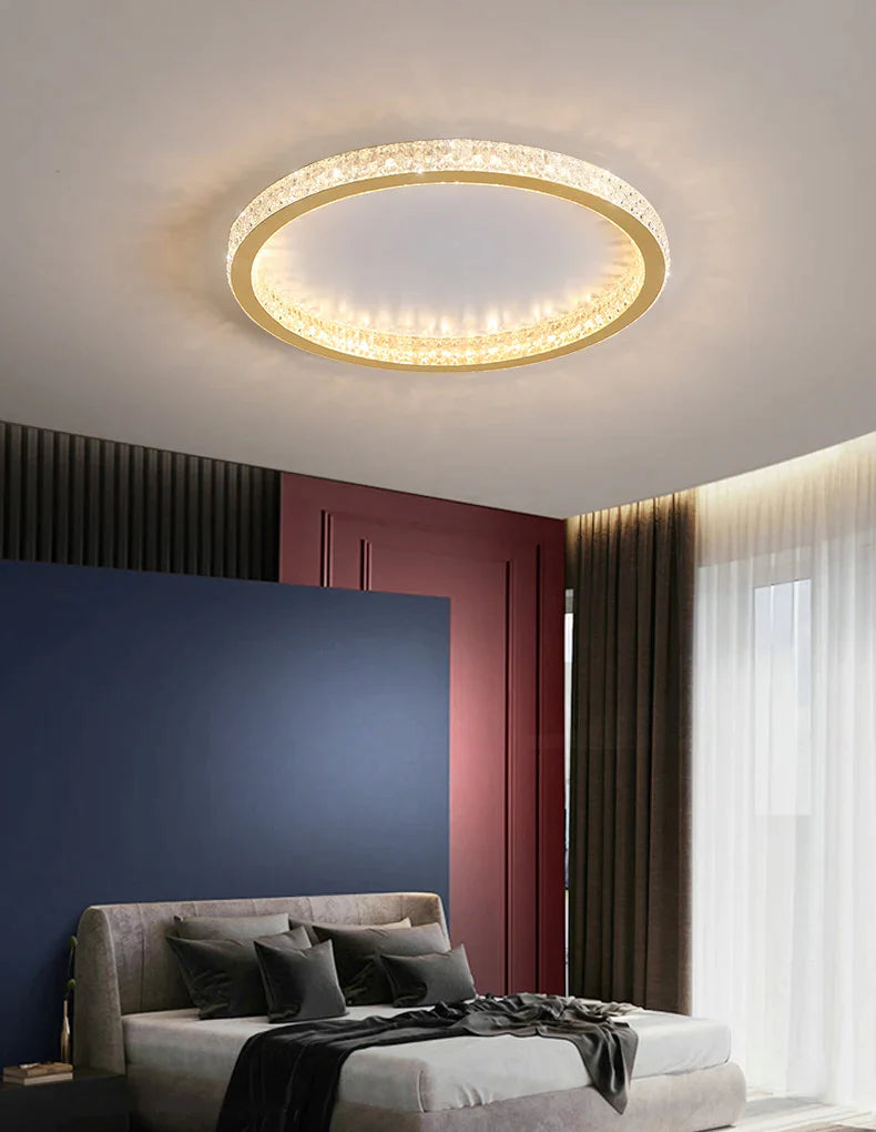 Afralia™ Minimalist Luxury Ceiling Light for Living Room and Bedroom