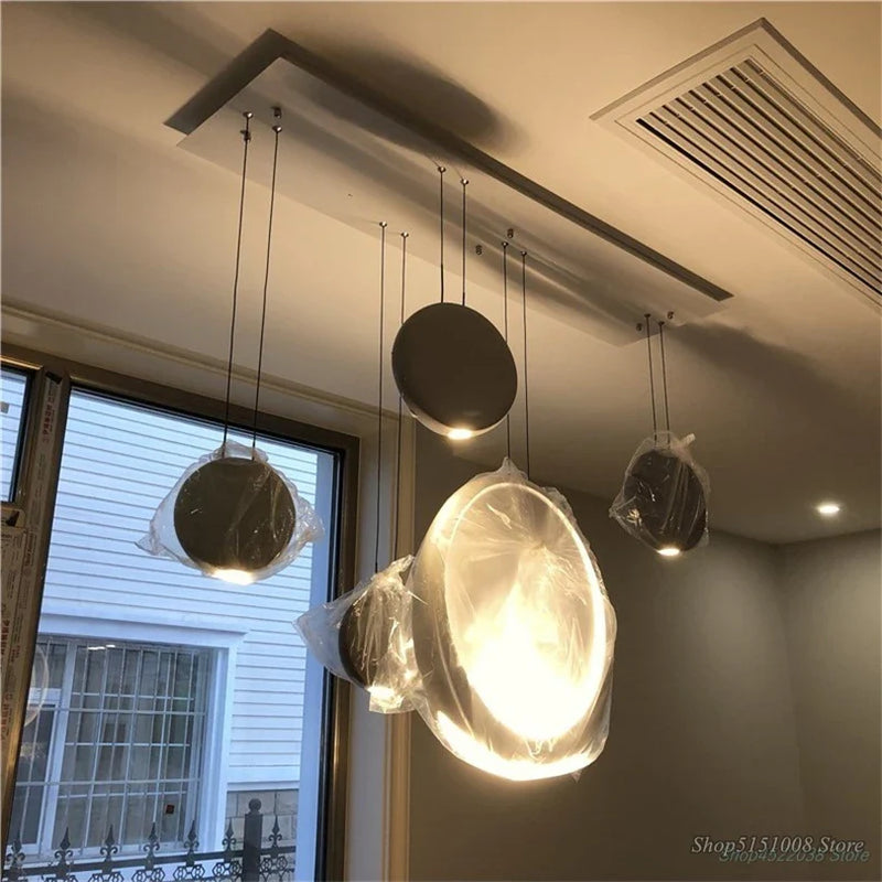 Afralia™ Modern LED Pendant Light for Dining Room Living Room Indoor Decor