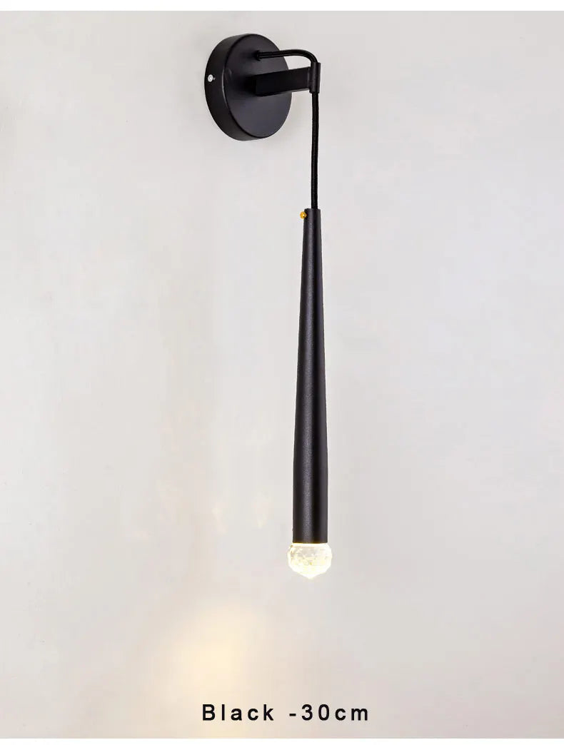 Afralia™ Crystal Pendant Light Fixture for Living Room Kitchen Bedroom Home Decor