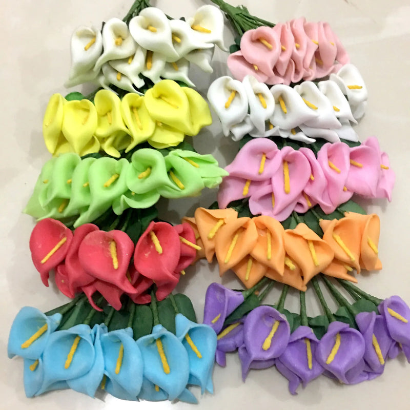 Afralia™ Mini Calla Lily Simulation Flower Accessories - Set of 144