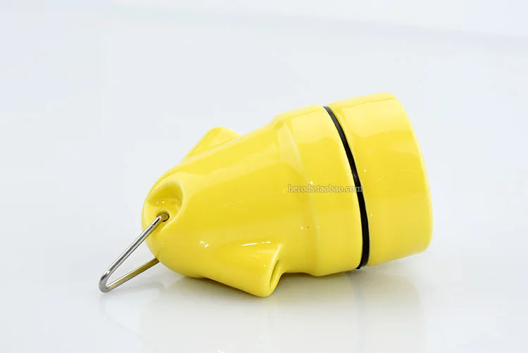 Afralia™ Ceramic E27 Socket Lamp Holder with Waterproof Hook - 110-220V Bulb Fitting