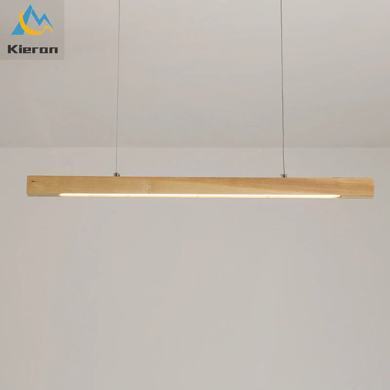 Afralia™ Wood Pendant Lights - Modern Dining Room Hanging Lamps