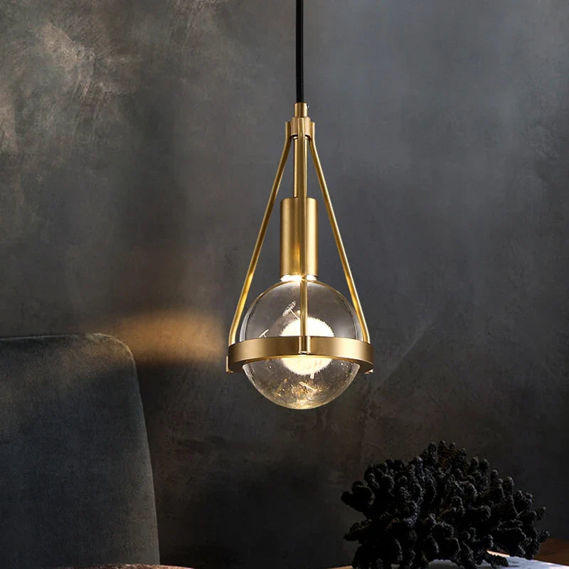 Afralia™ Crystal Ball Pendant Lights - Nordic Modern Design for Home Lighting