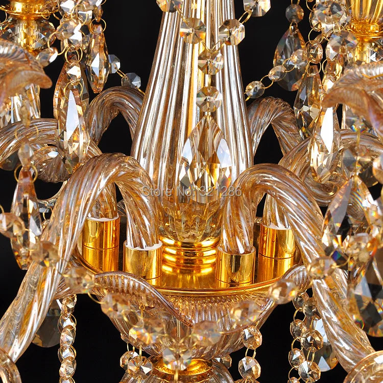 Afralia™ Crystal Chandelier: Luxury Modern Home Lighting Decoration Living Room Indoor Light