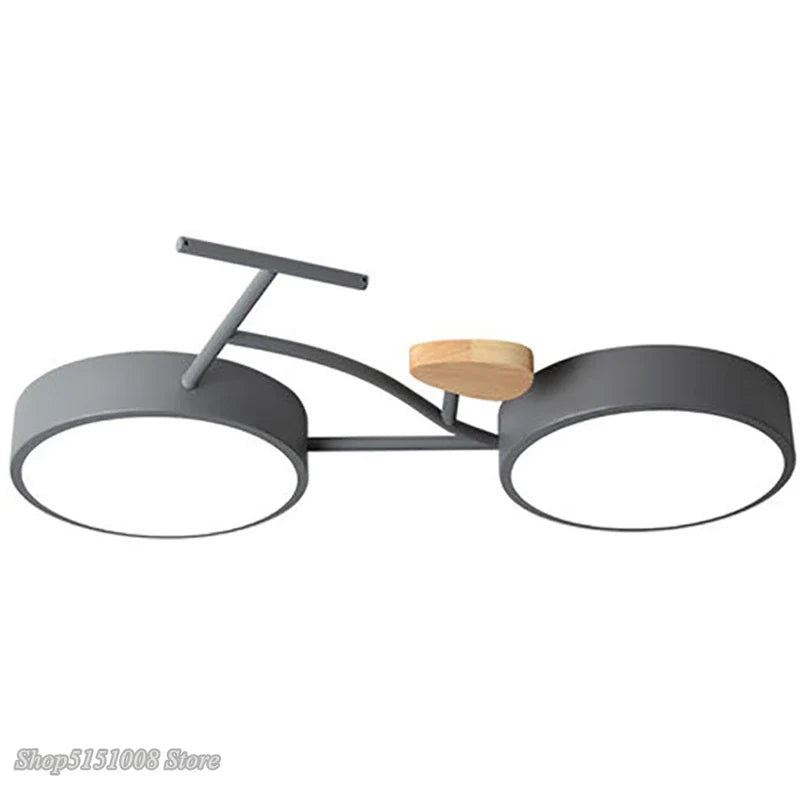 Afralia™ Kids LED Ceiling Lamp 3 Color Temperature, Nordic Design for Children's Room