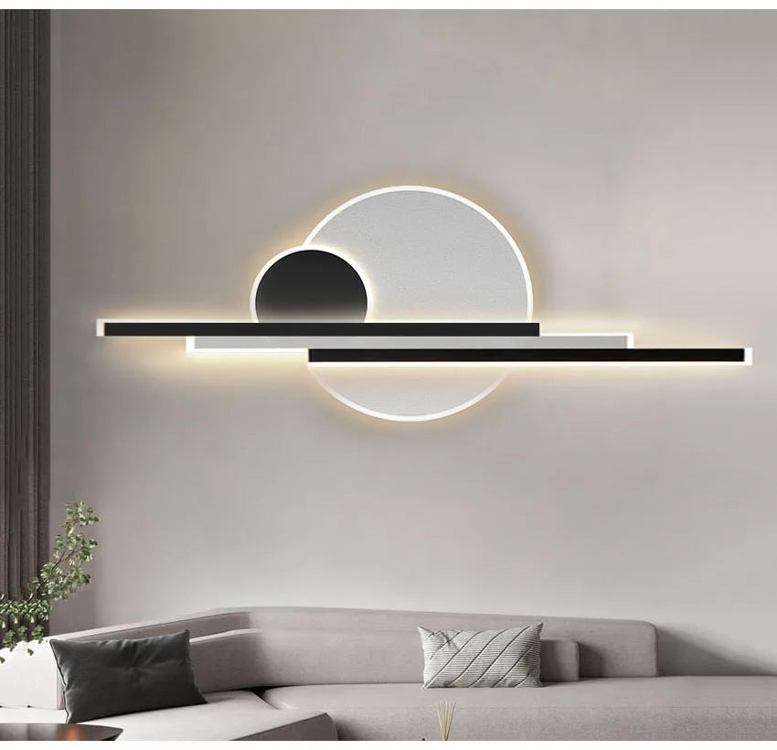 Afralia™ Modern Outdoor Wall Lamp Gold Color IP65 Waterproof LED Sconce Light