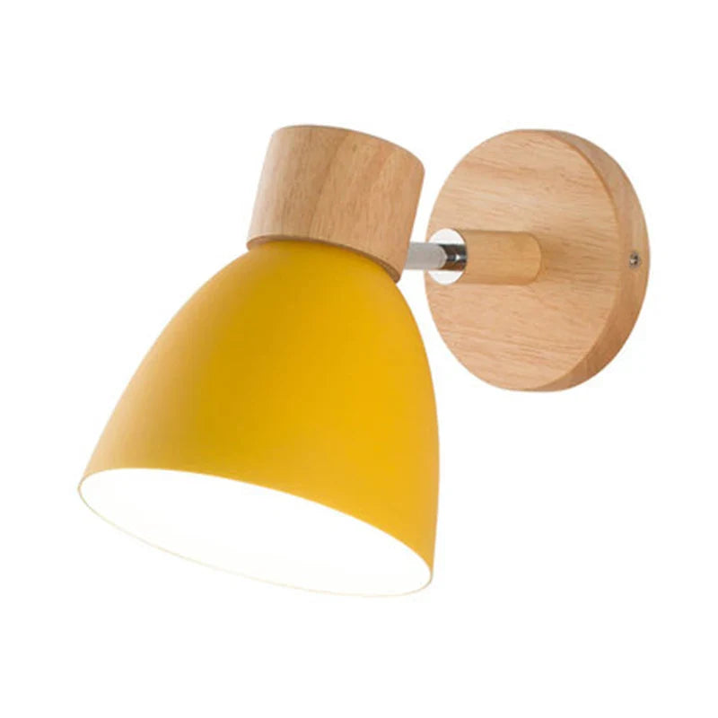 Nordic Macaroon Wall Sconce by Afralia™ - Stylish Bedside Lamp with 6 Color Options